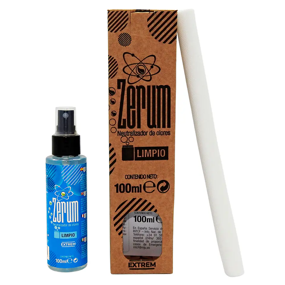 Zerum Spray Neutralizador Limpio 100 ml 2