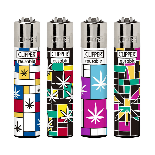 Encendedor Clipper Modern Weed 1