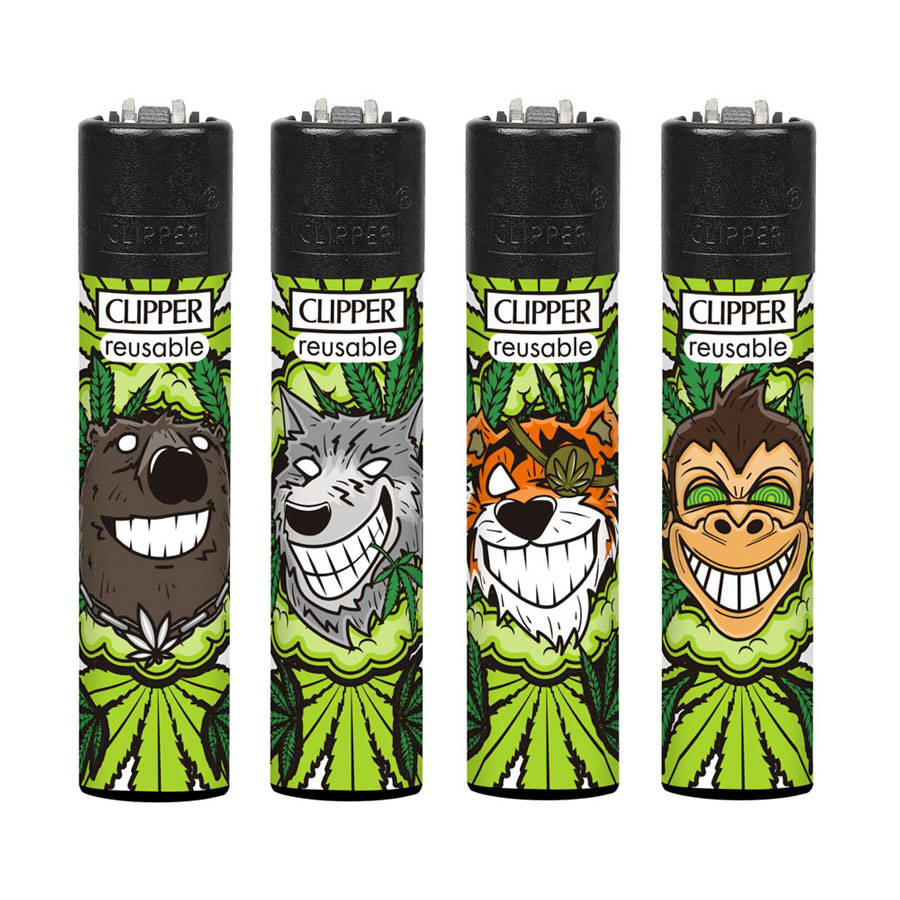 Encendedor Clipper Smiling Animals