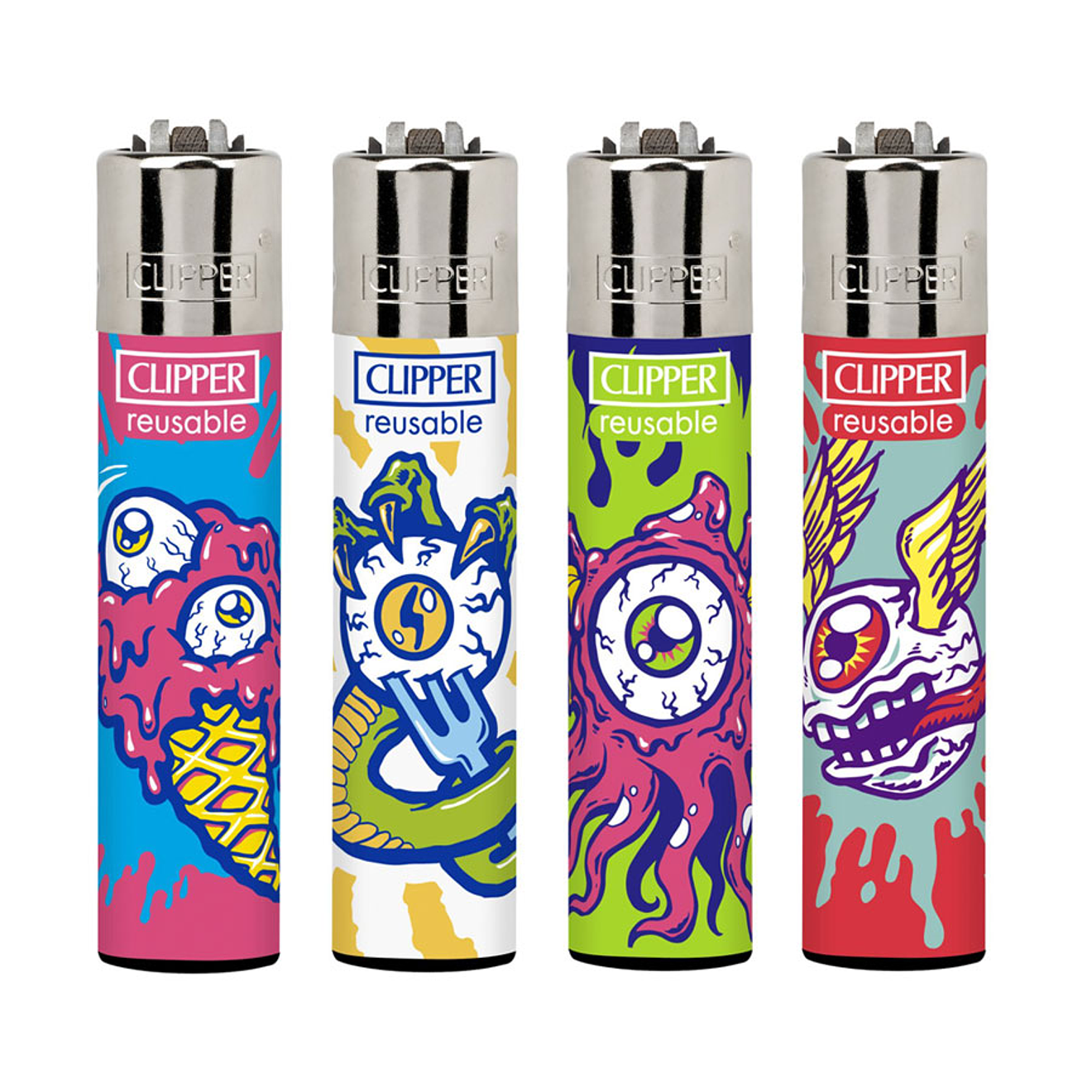 Encendedor Clipper Monster Eyes 1