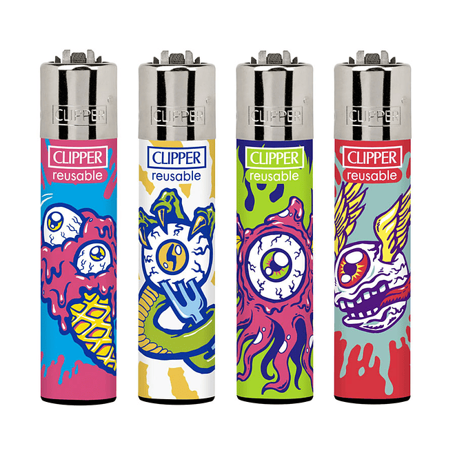 Encendedor Clipper Monster Eyes 1