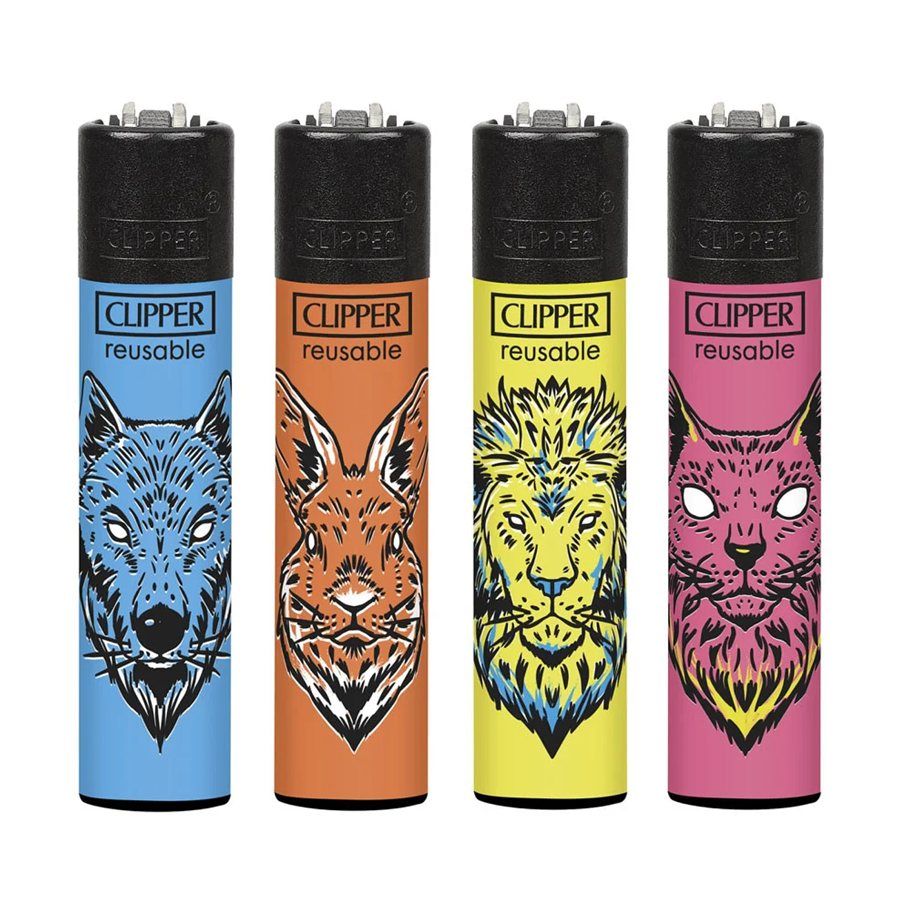 Encendedor Clipper Animal Squad 3 1