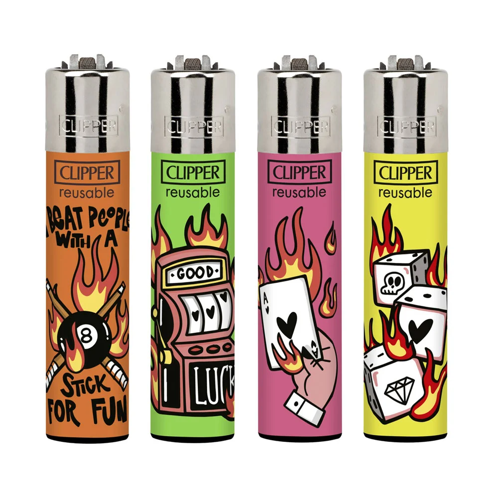 Encendedor Clipper Games on Fire