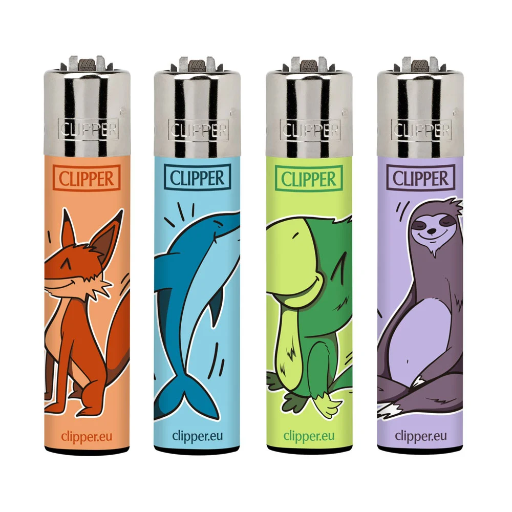 Encendedor Clipper Translucent Animals