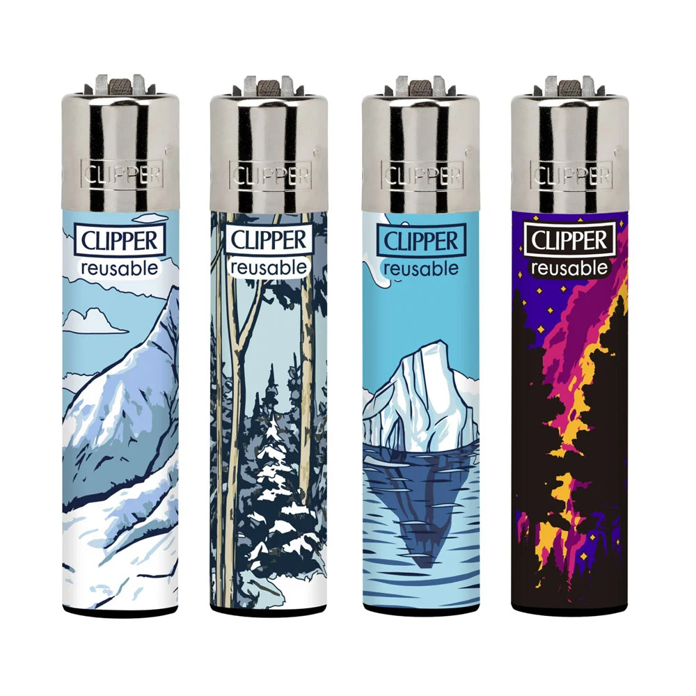 Encendedor Clipper Winter Mix 4D