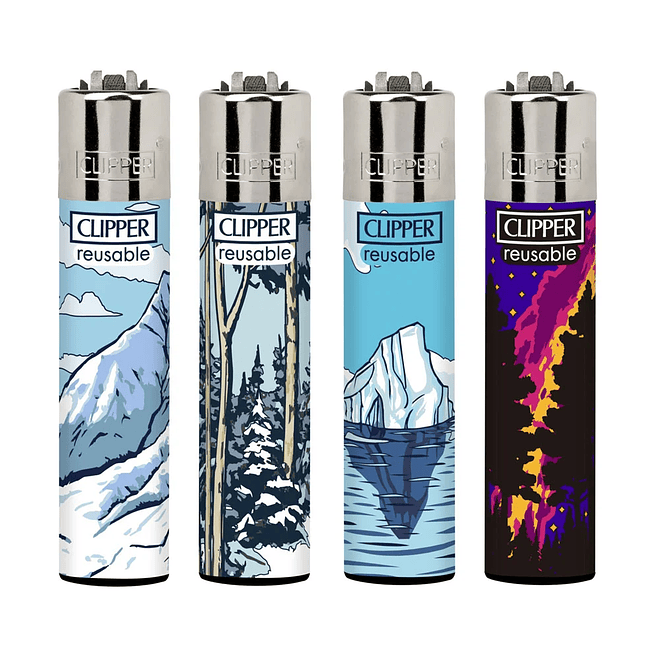 Encendedor Clipper Winter Mix 4D 1