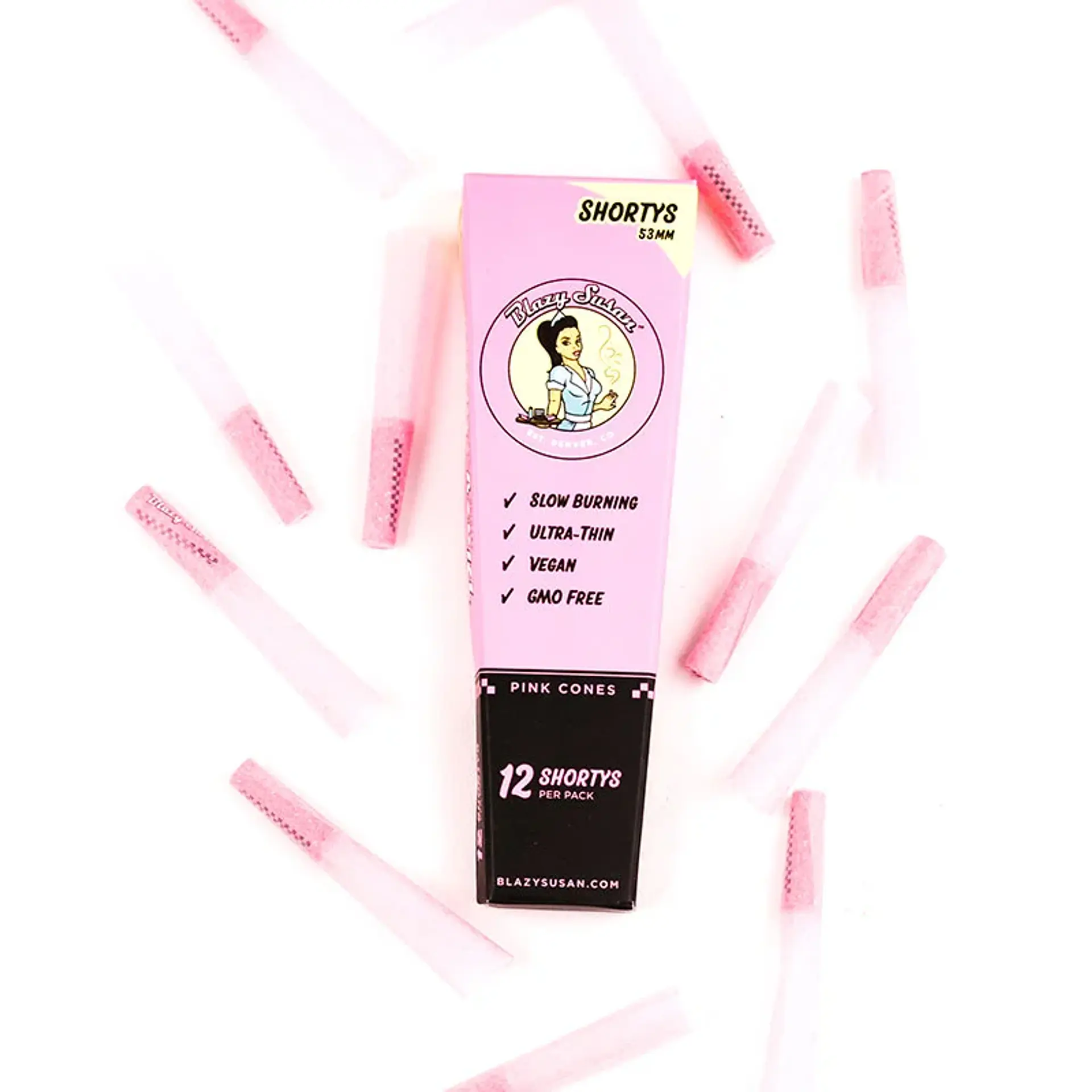 Blazy Susan Conos Pre-enrolados Shorty 12 uds. 3