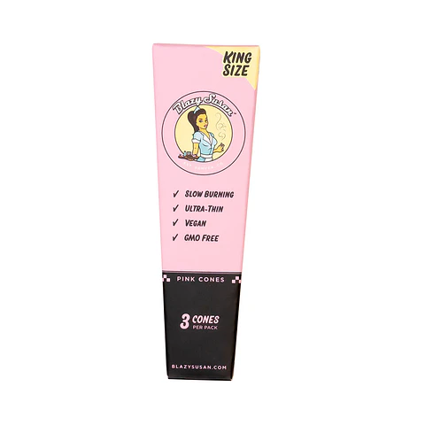 Blazy Susan Conos Pre-enrolados Pink King Size 3 uds.