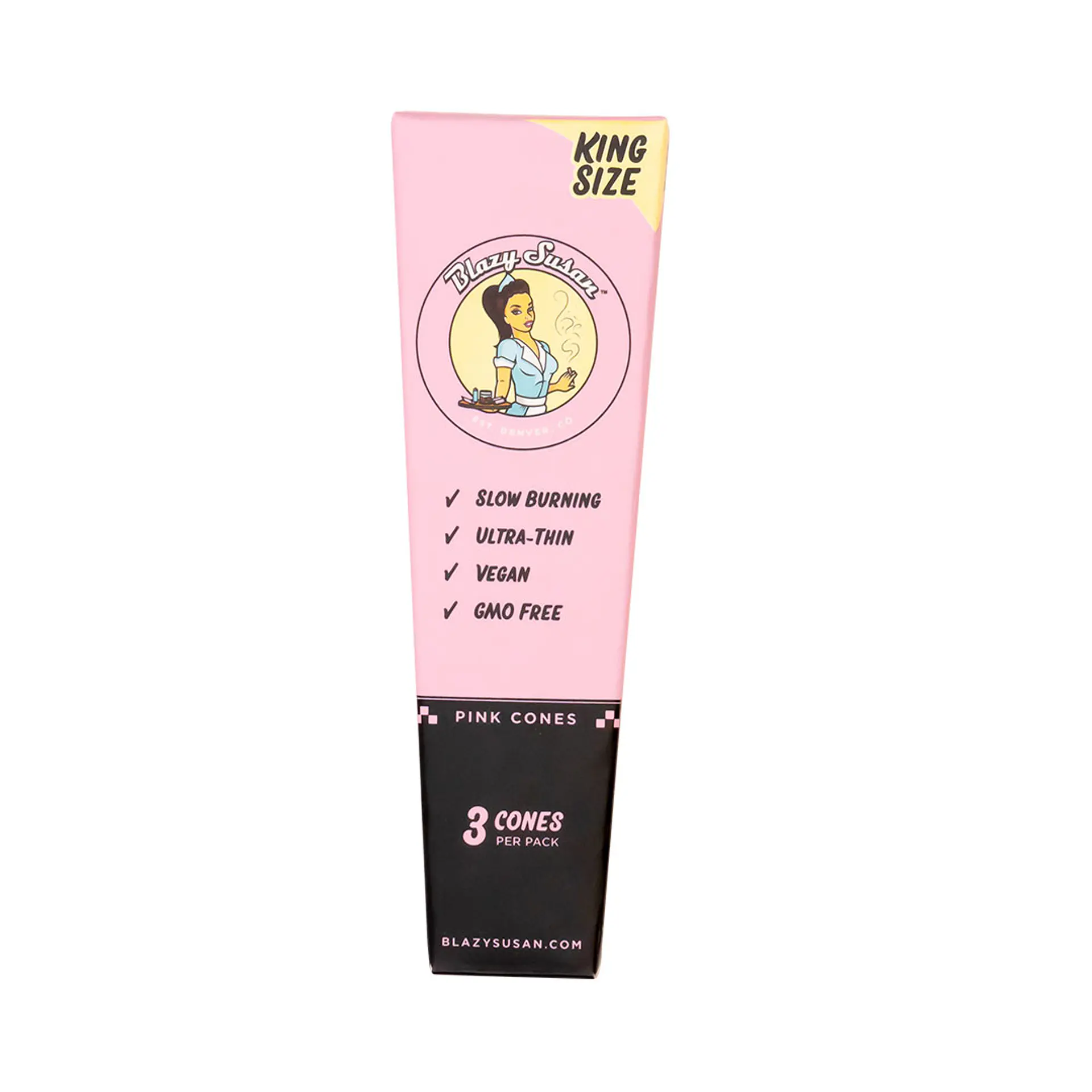 Blazy Susan Conos Pre-enrolados Pink King Size 3 uds. 2