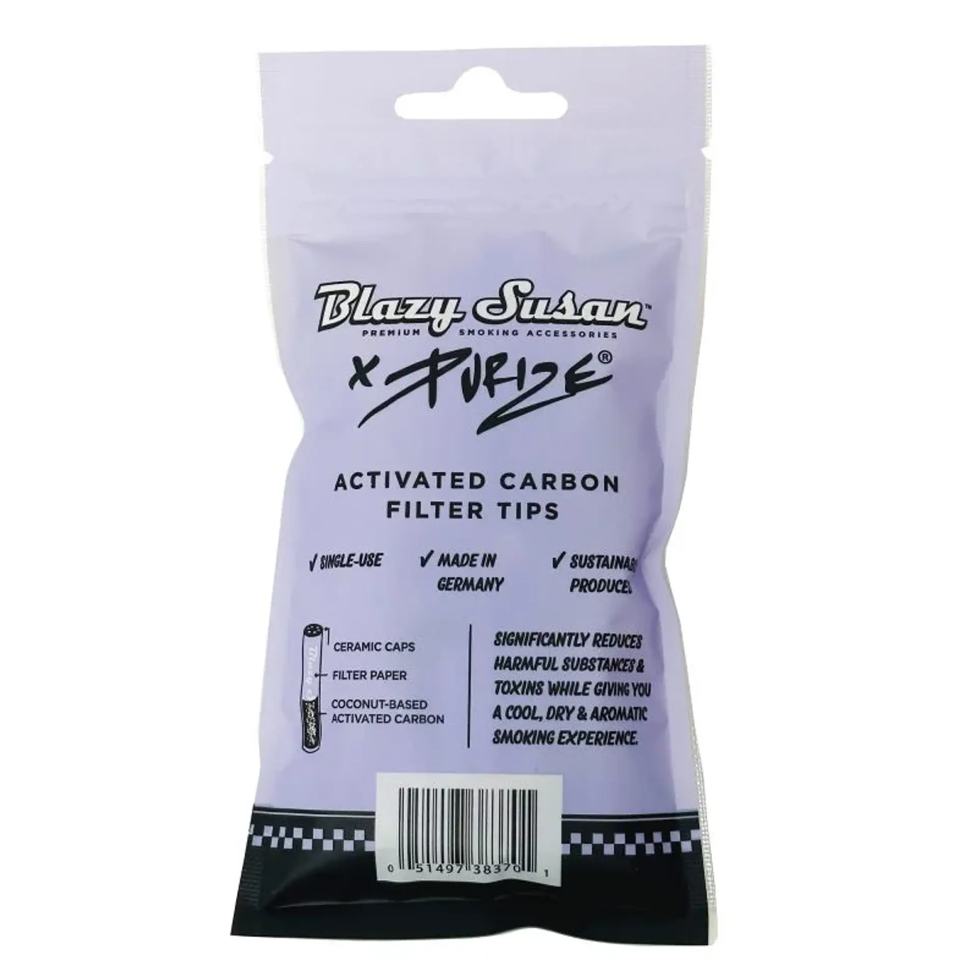 Blazy Susan Filtros de carbón activado Xtra Slim 50 uds. 2