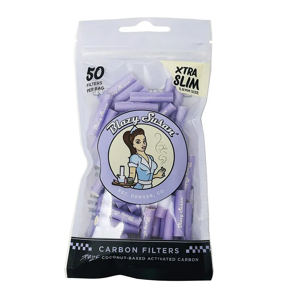 Blazy Susan Filtros de carbón activado Xtra Slim 50 uds. 1