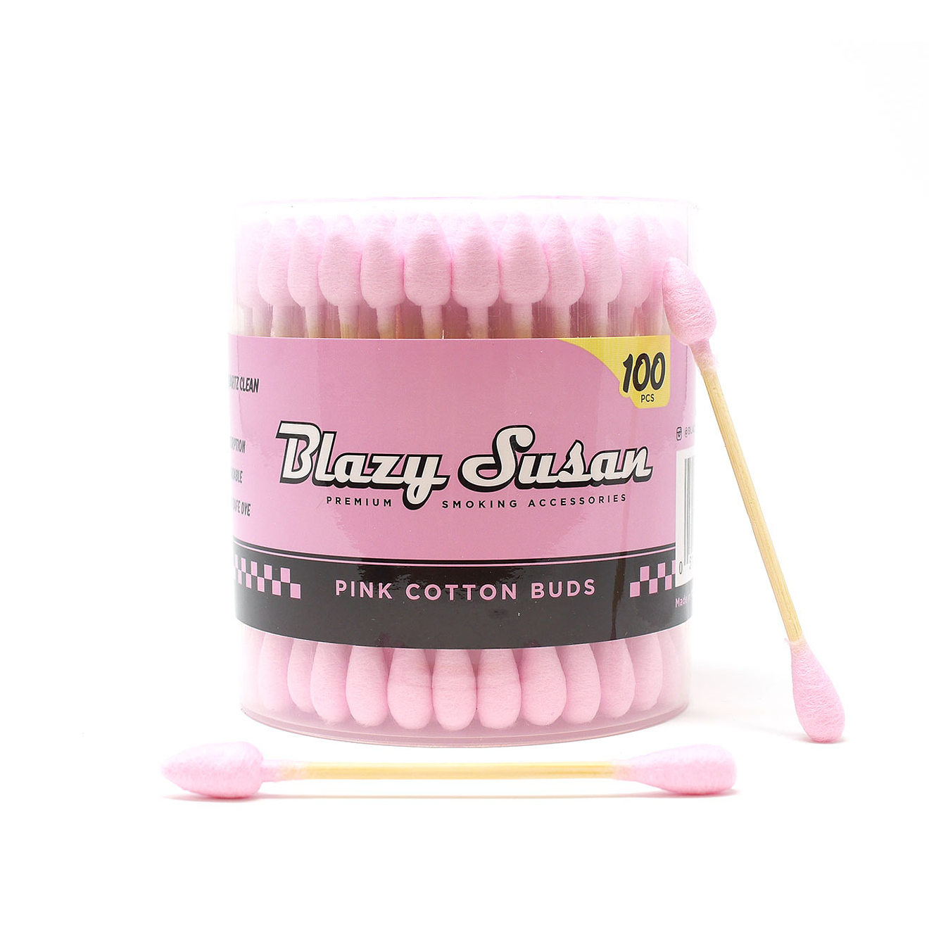 Blazy Susan Cotonitos Pink 100 Unidades 1