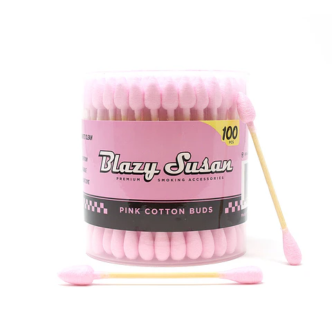 Blazy Susan Cotonitos Pink 100 Unidades