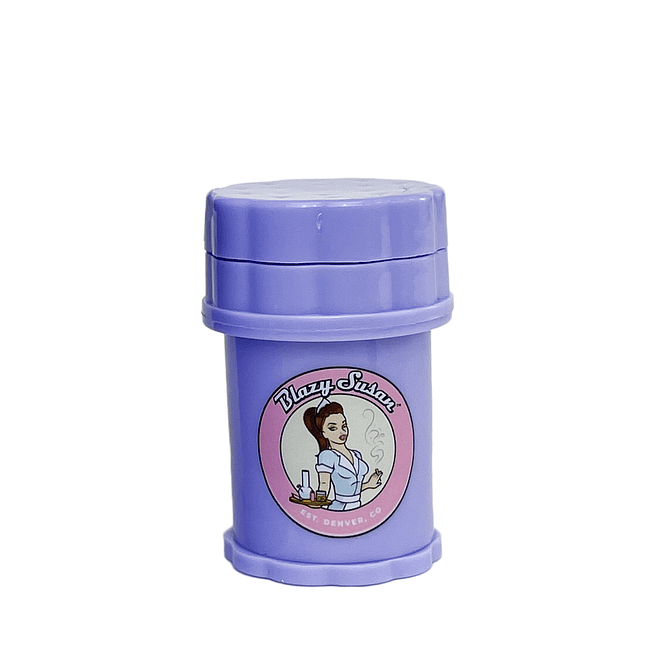 Blazy Susan Moledor Contenedor Mini Herb Saver Lila 1