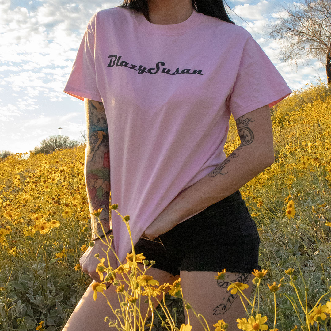Blazy Susan Polera Rosada