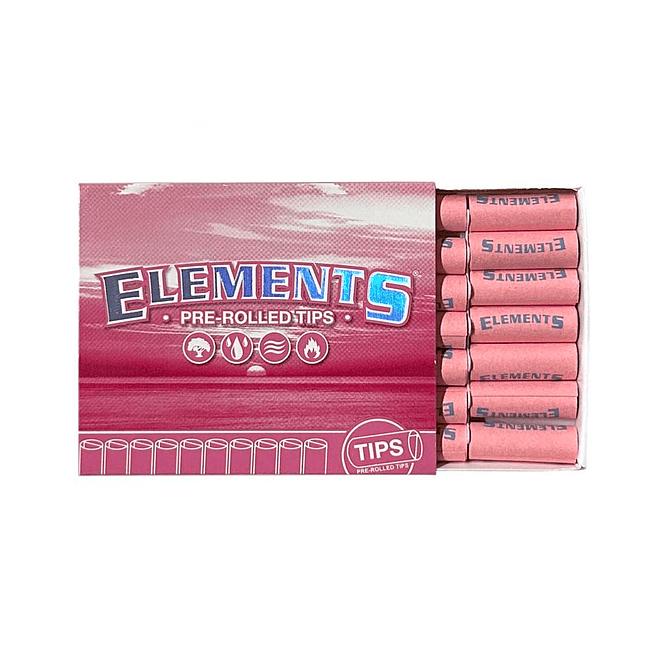 Elements Boquillas Pre-enroladas Pink 21 unidades 1
