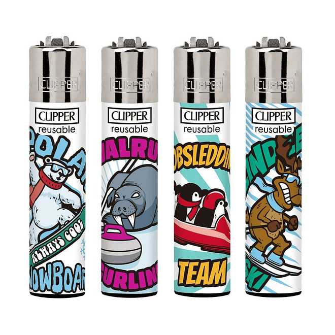 Encendedor Clipper Winter Mix 4C 1