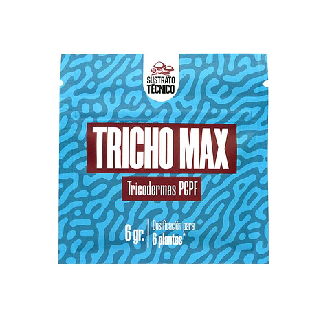 Sustrato Técnico Tricho Max Tricodermas PGPF 6 gr.