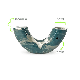 Doble Reina Pipa Monstera 