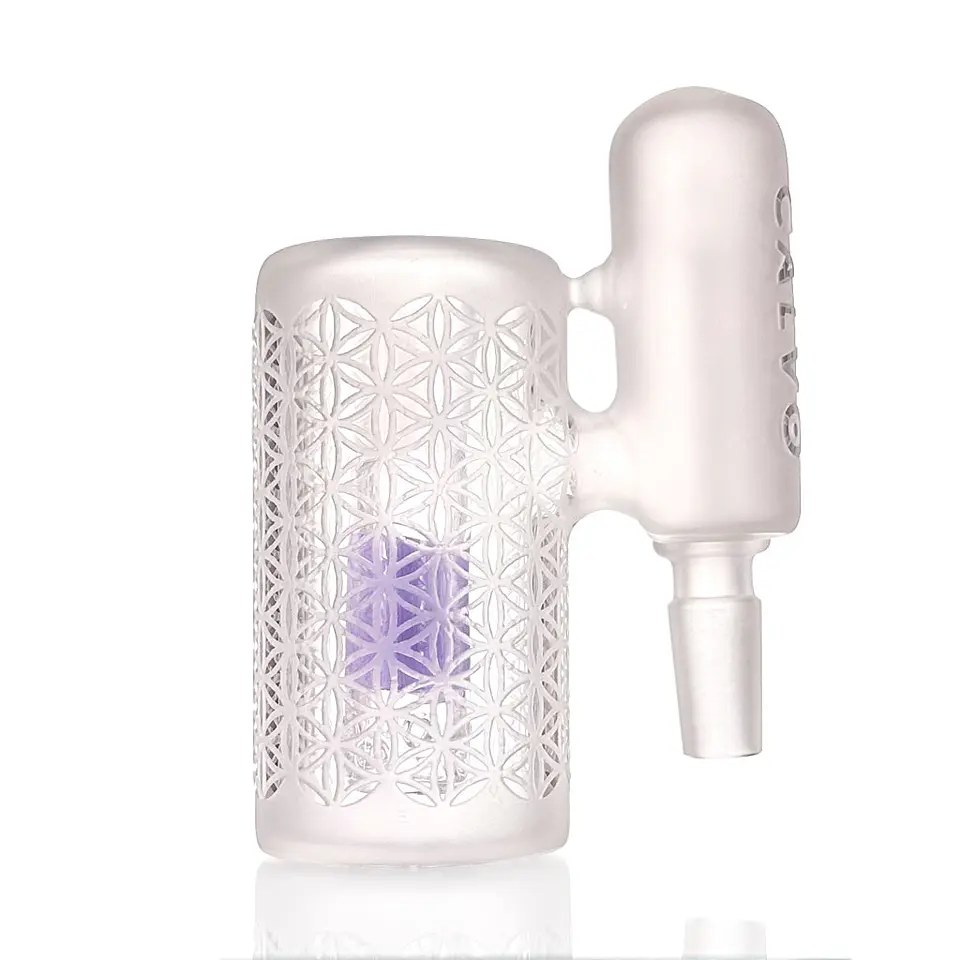 Calvo Glass Atrapa cenizas Arenado - Macho 14mm 2