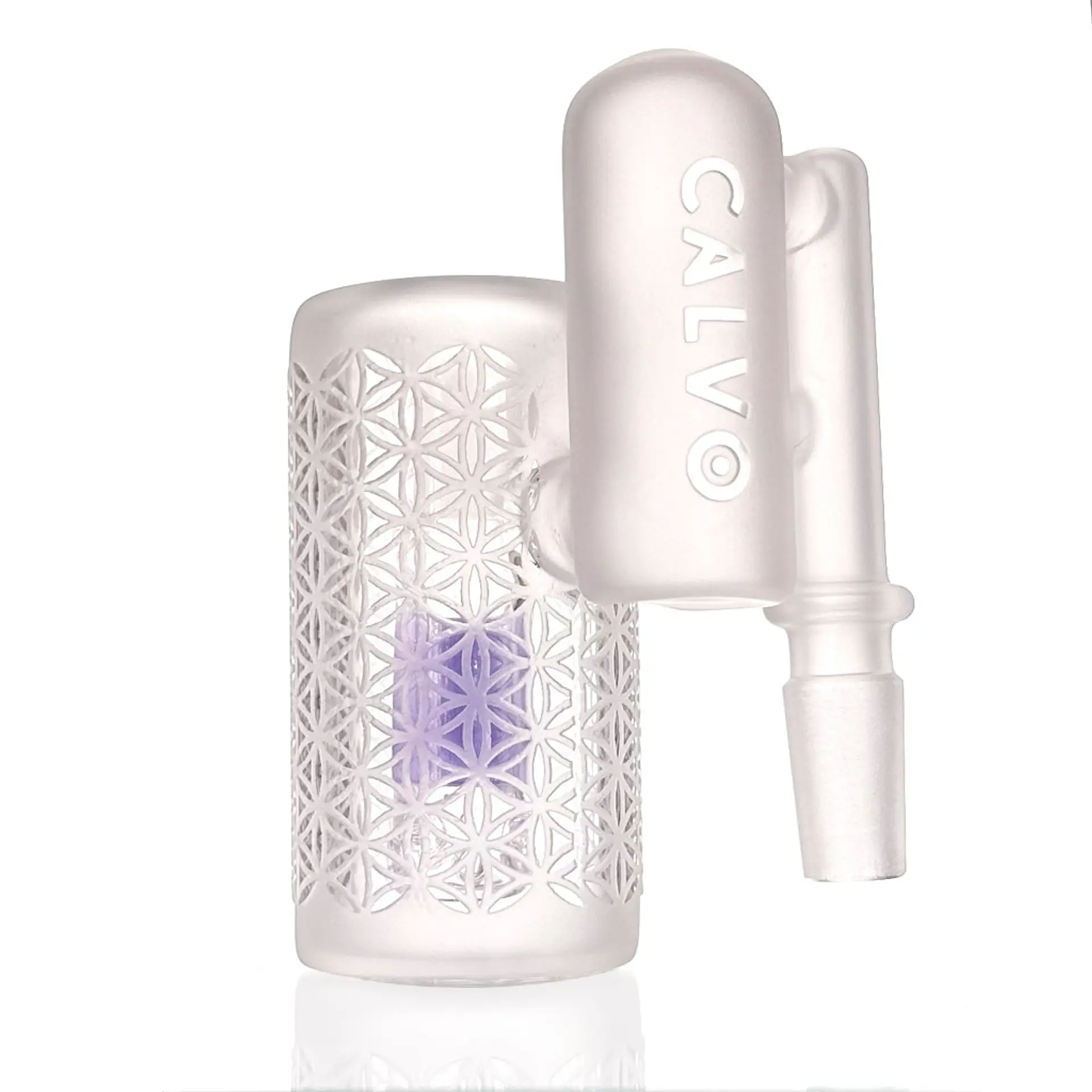 Calvo Glass Atrapa cenizas Arenado - Macho 14mm 1