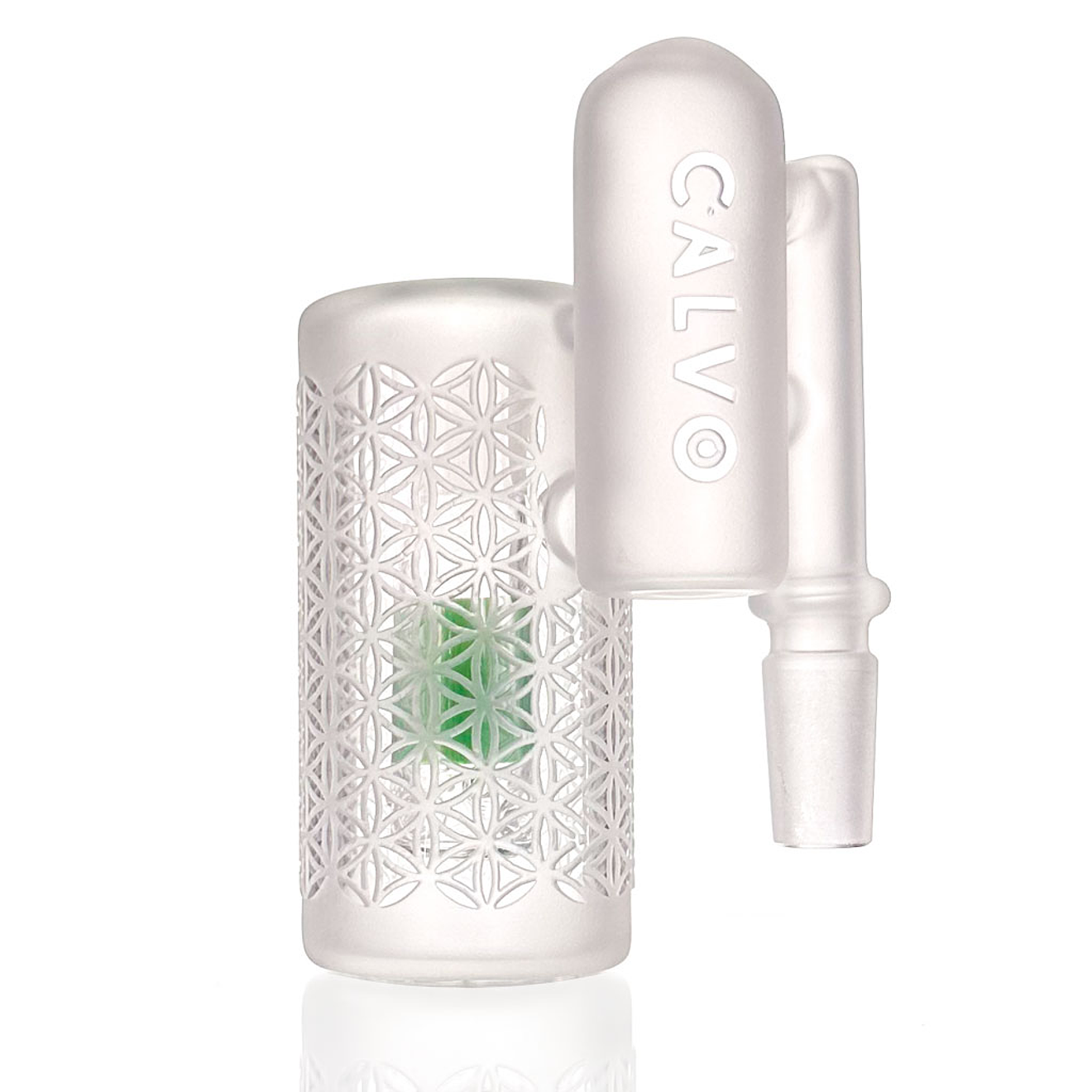 Calvo Glass Atrapa cenizas Arenado - Macho 14mm 3