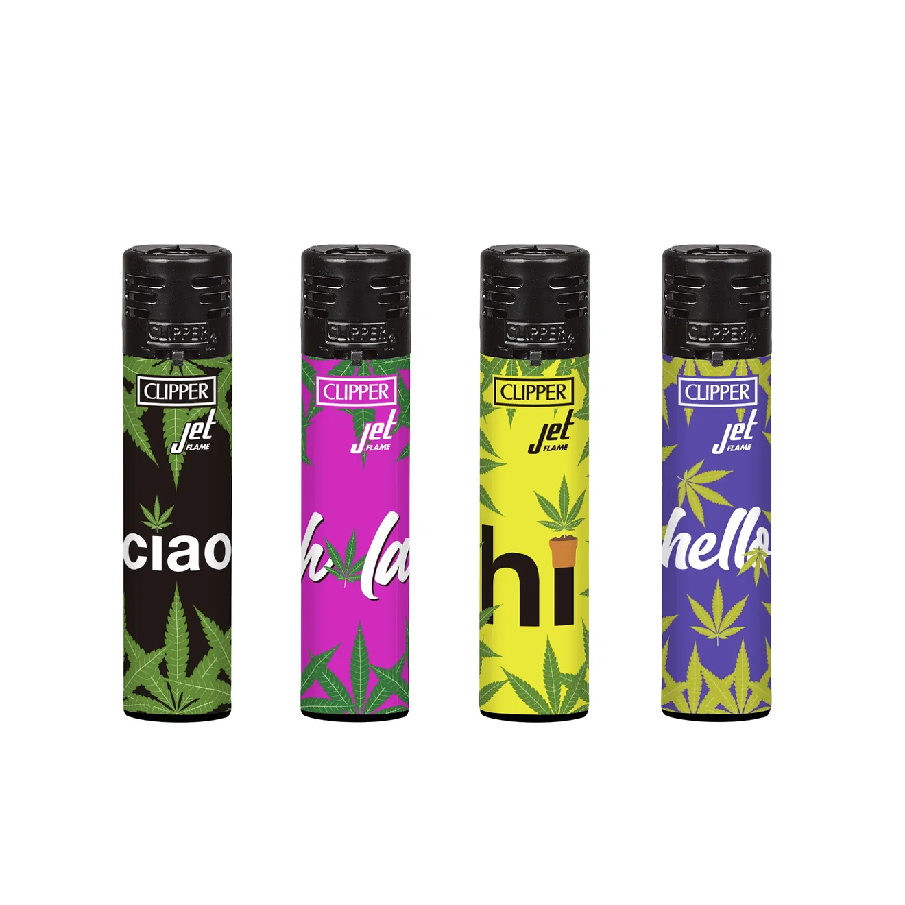 Encendedor Clipper Jet Flame Good Vibes Only  1