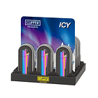 Encendedor Clipper Metálico Icy Tornasol 4