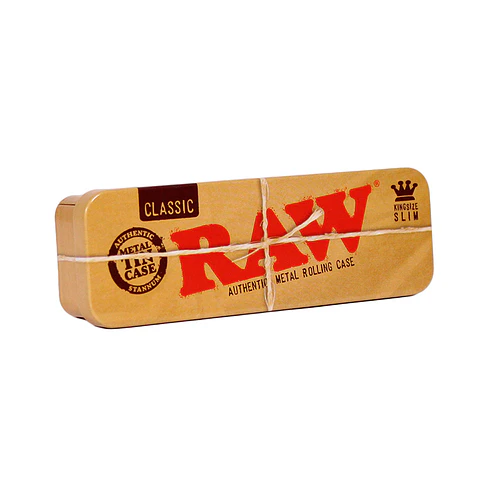 Raw Cajita Metálica para Pre-Enrolados King Size