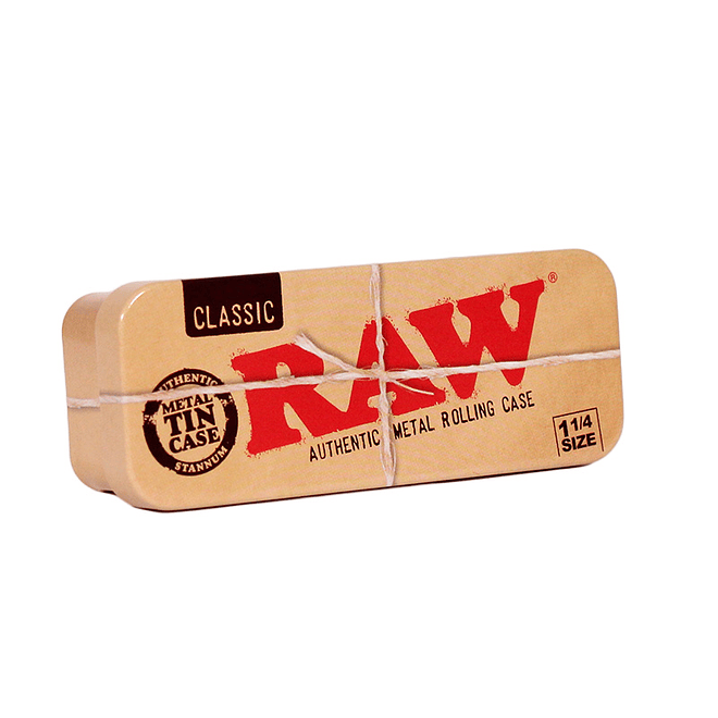 Raw Cajita Metálica para Pre-Enrolados 1 1/4 1