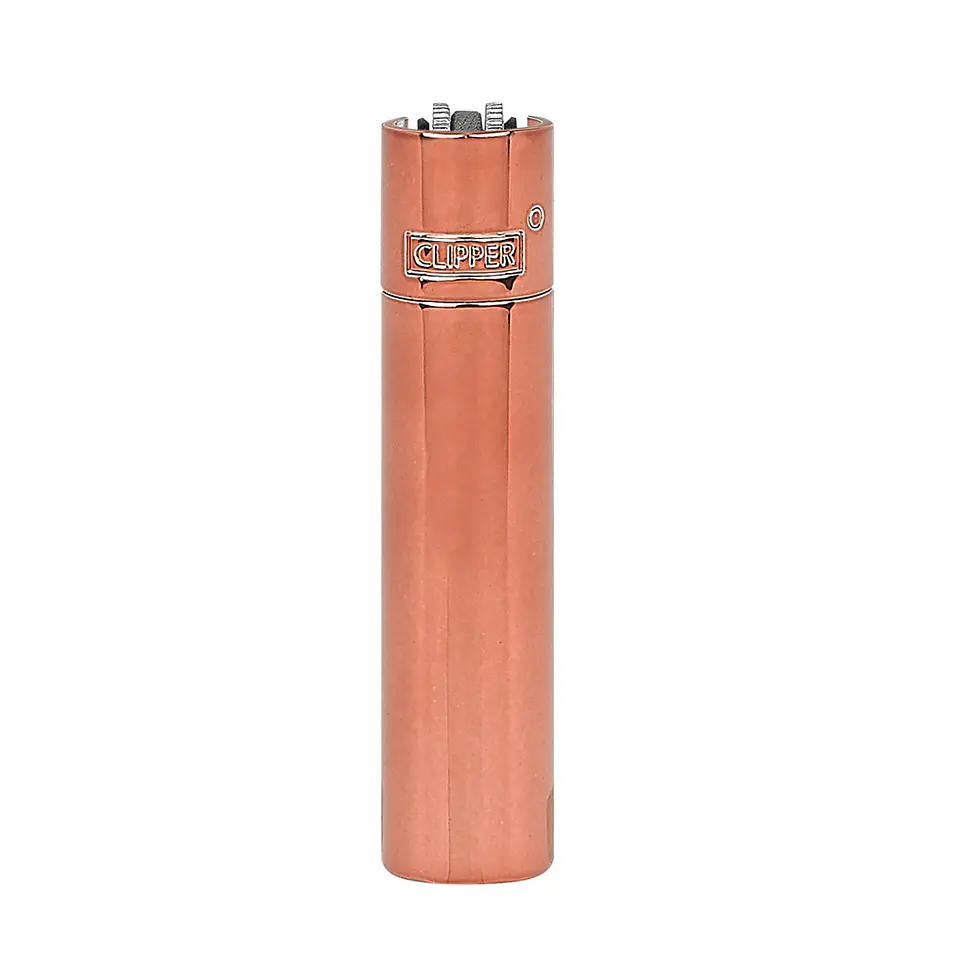 Encendedor Clipper Metálico Dark Rose Gold 1