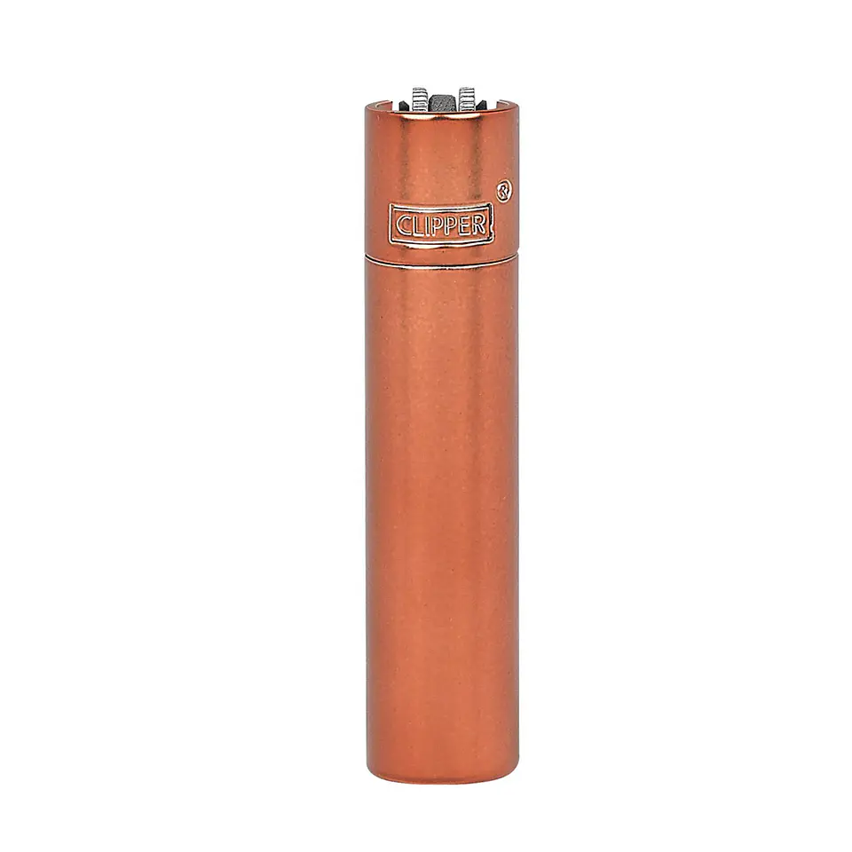 Encendedor Clipper Metálico Dark Rose Gold 4