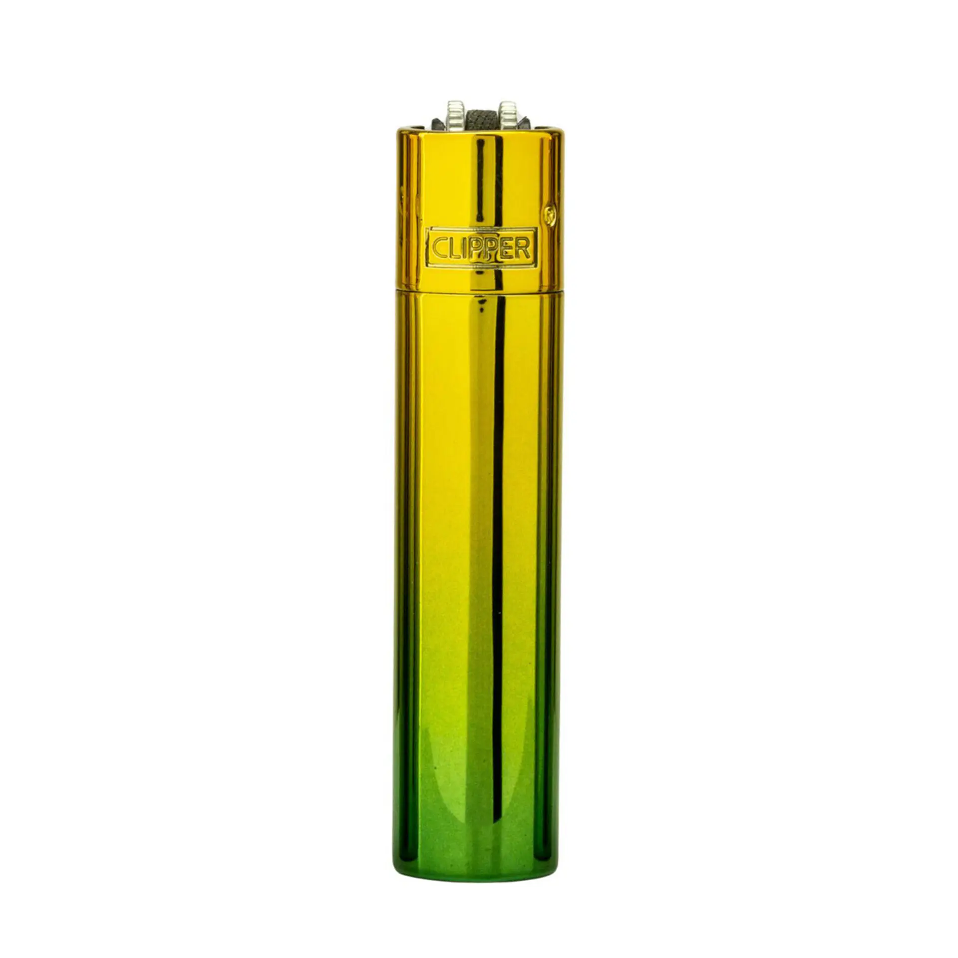 Encendedor Clipper Metálico Green Gradient 1