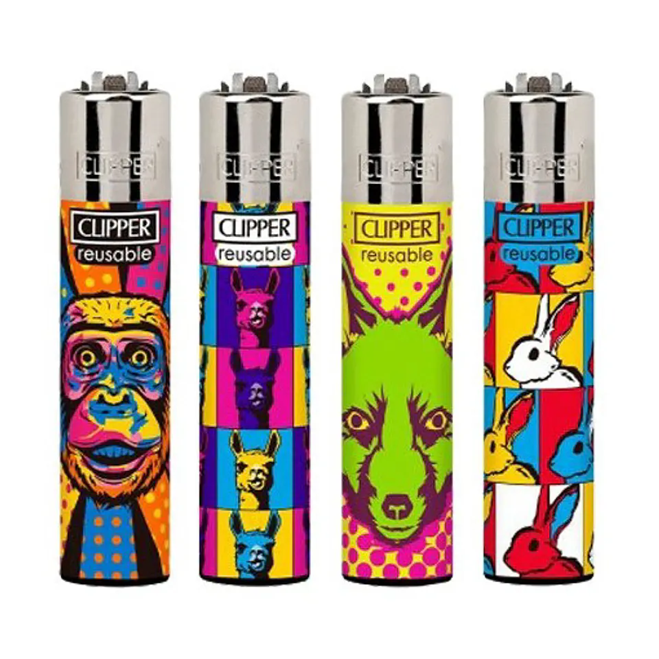 Encendedor Clipper Animals Portrait 2 1