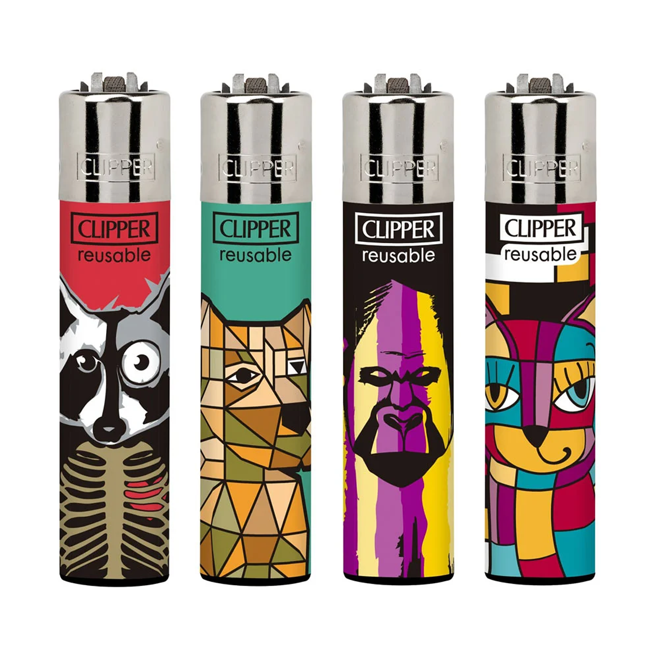 Encendedor Clipper Animals Portrait 3 1