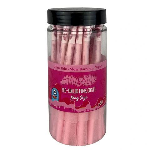 Soulblime Conos Pre-enrolados Pink King Size 50 uds.