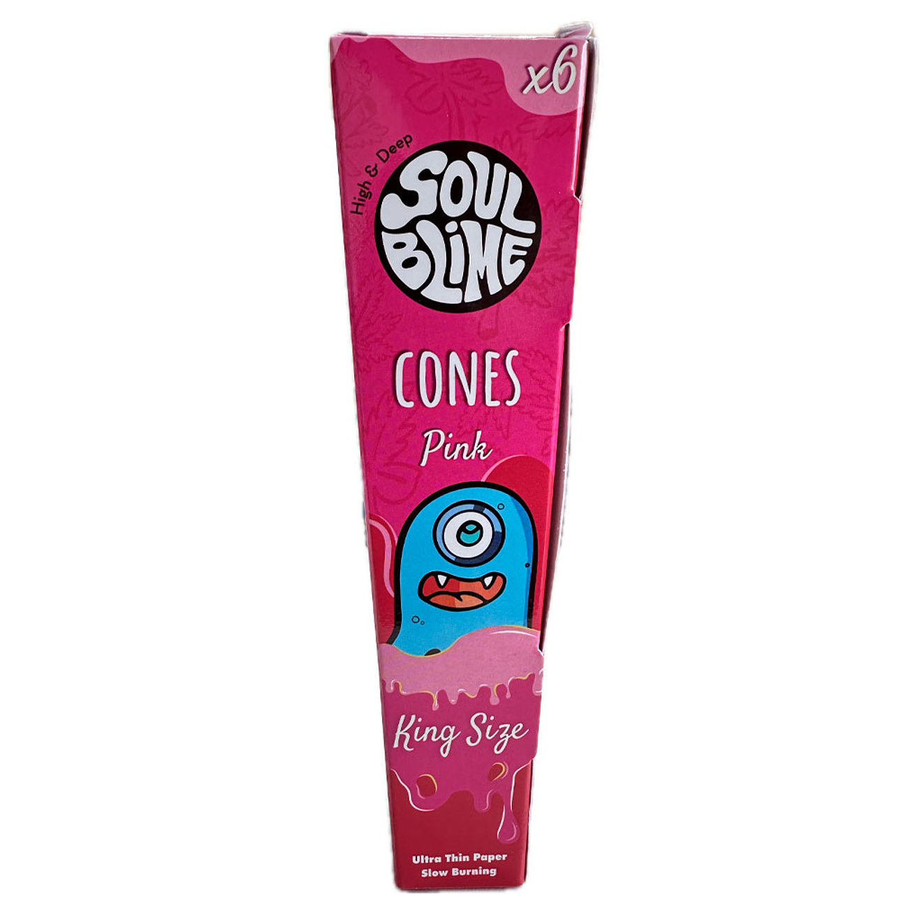 Soulblime 6 Conos Pre-enrolados Pink King Size 1