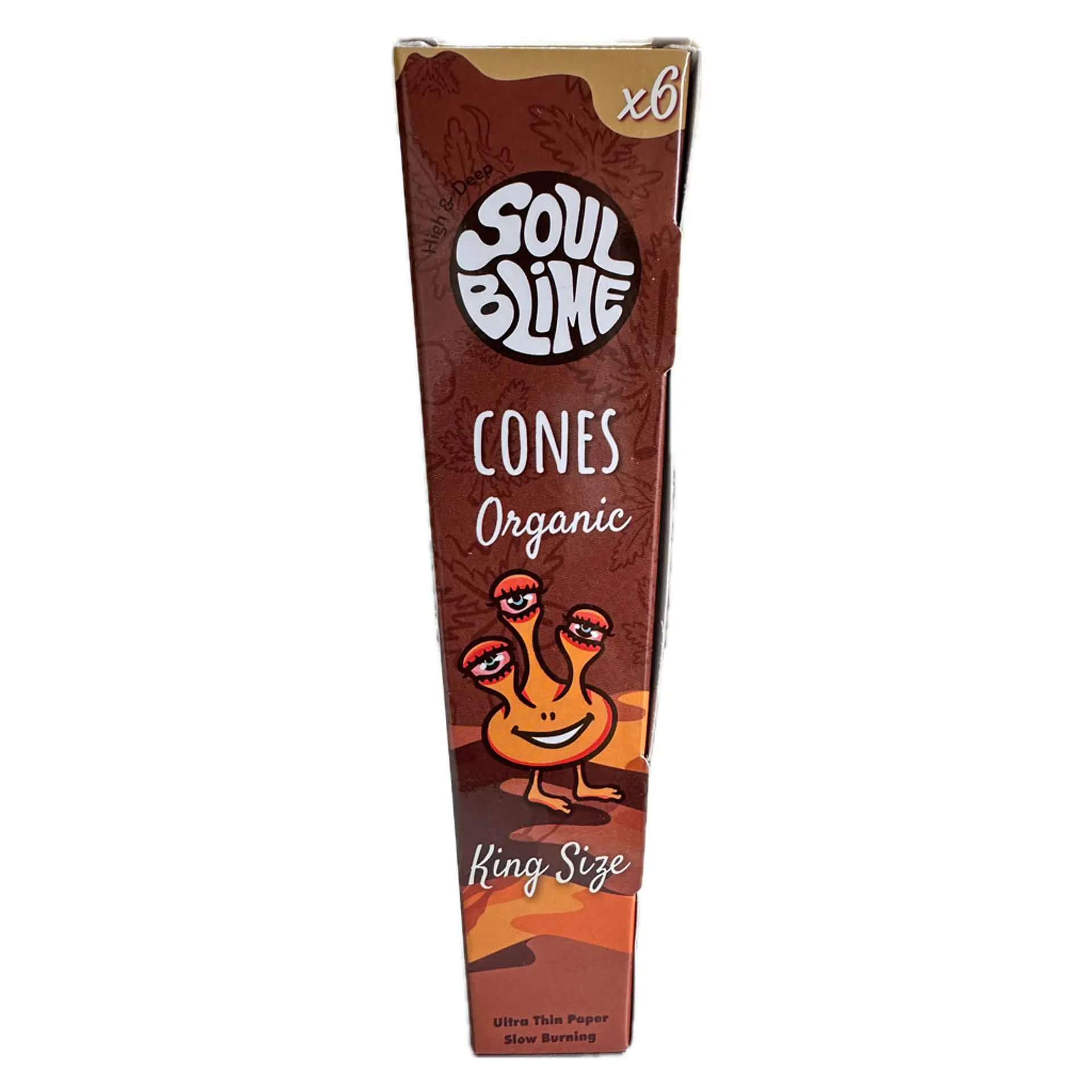 Soulblime 6 Conos Pre-enrolados Orgánicos King Size 1