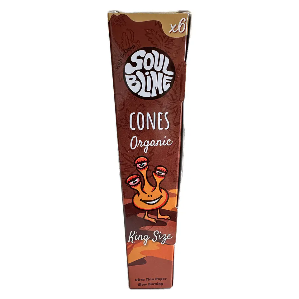Soulblime 6 Conos Pre-enrolados Orgánicos King Size 1