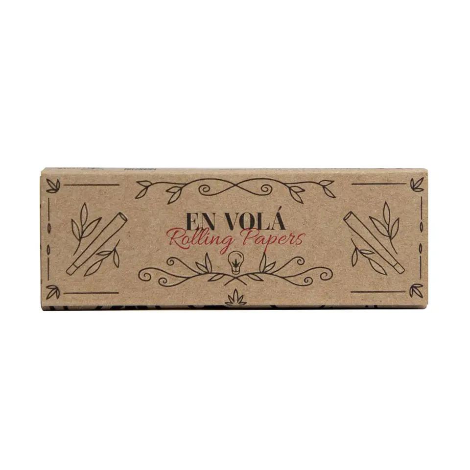 En Volá Natural Papers 1 1/4 + Boquillas + Bandeja  1
