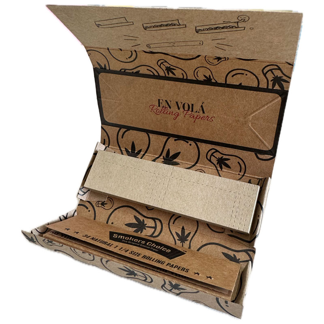 En Volá Natural Papers 1 1/4 + Boquillas + Bandeja  3