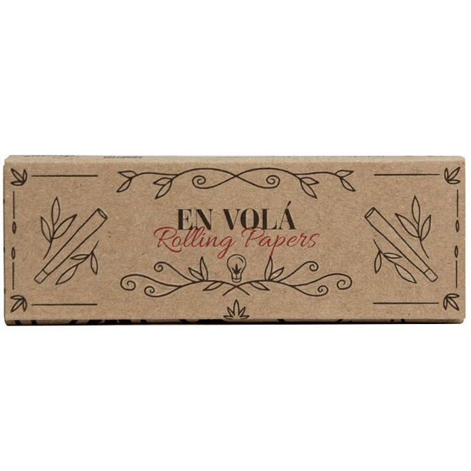 En Volá Natural Papers King Size + Boquillas + Bandeja  1