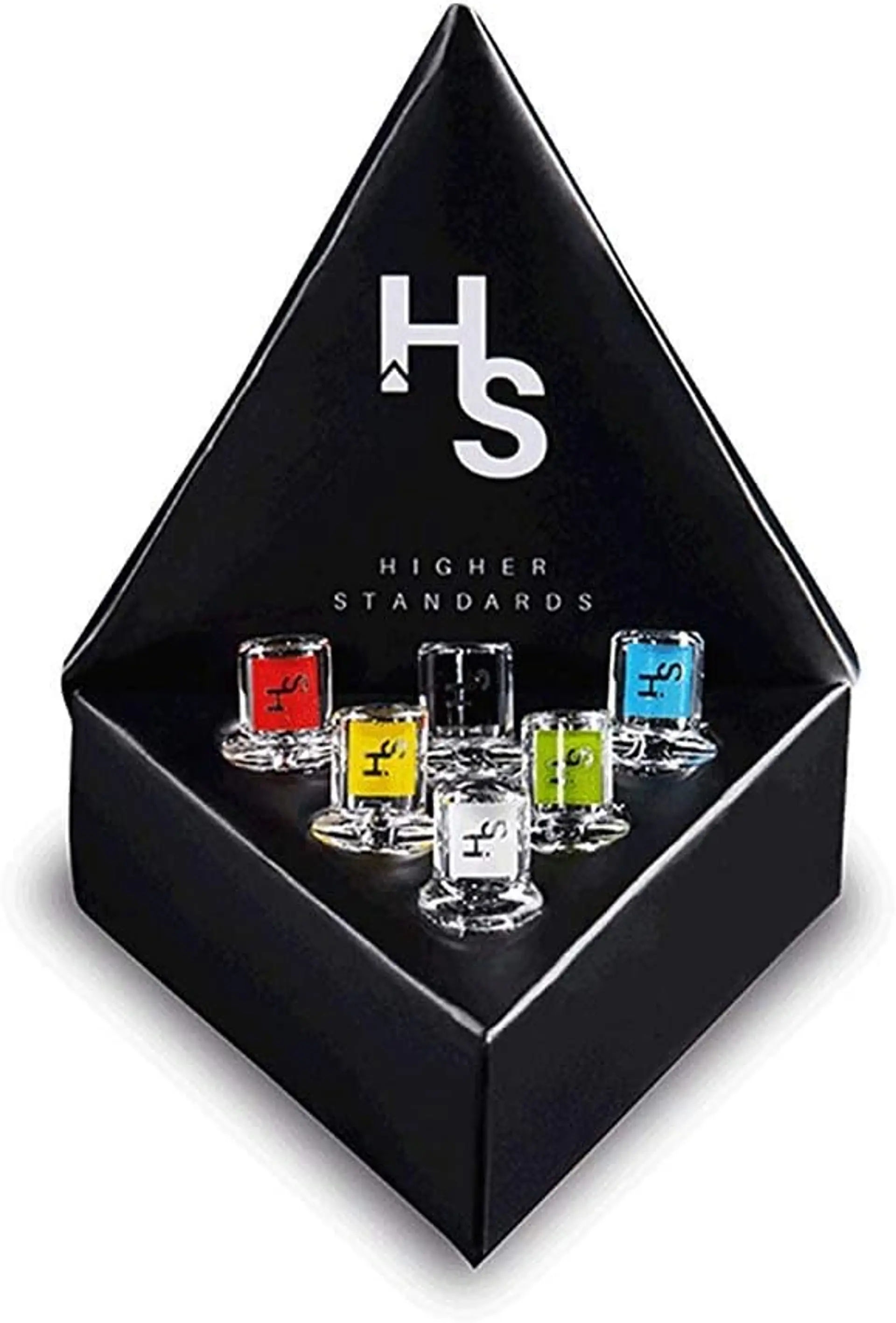 Higher Standards - Set de 6 boquillas de vidrio  1