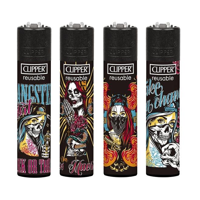 Encendedor Clipper She Skull 1