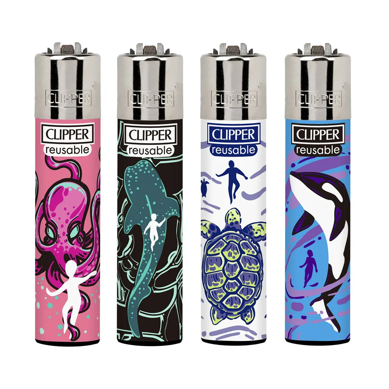 Encendedor Clipper Spirit Animals 4 1