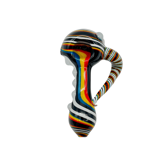 Calvo Glass Pipa Horn Pipe 10 cm 3