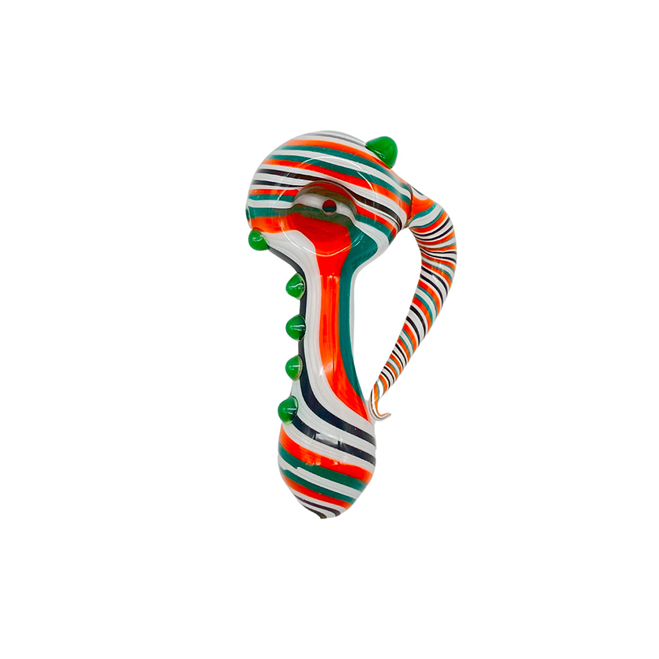 Calvo Glass Pipa Horn Pipe 10 cm 4