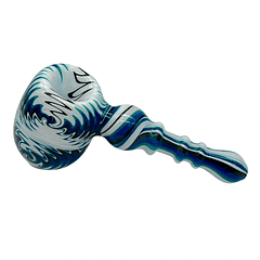 Calvo Glass Pipa Hammer WigWag 13cm  - Azul