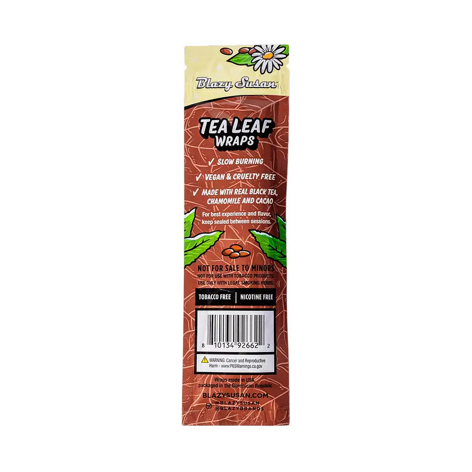 Blazy Susan Blunt Natural Wraps x2 - Tea Leaf 2