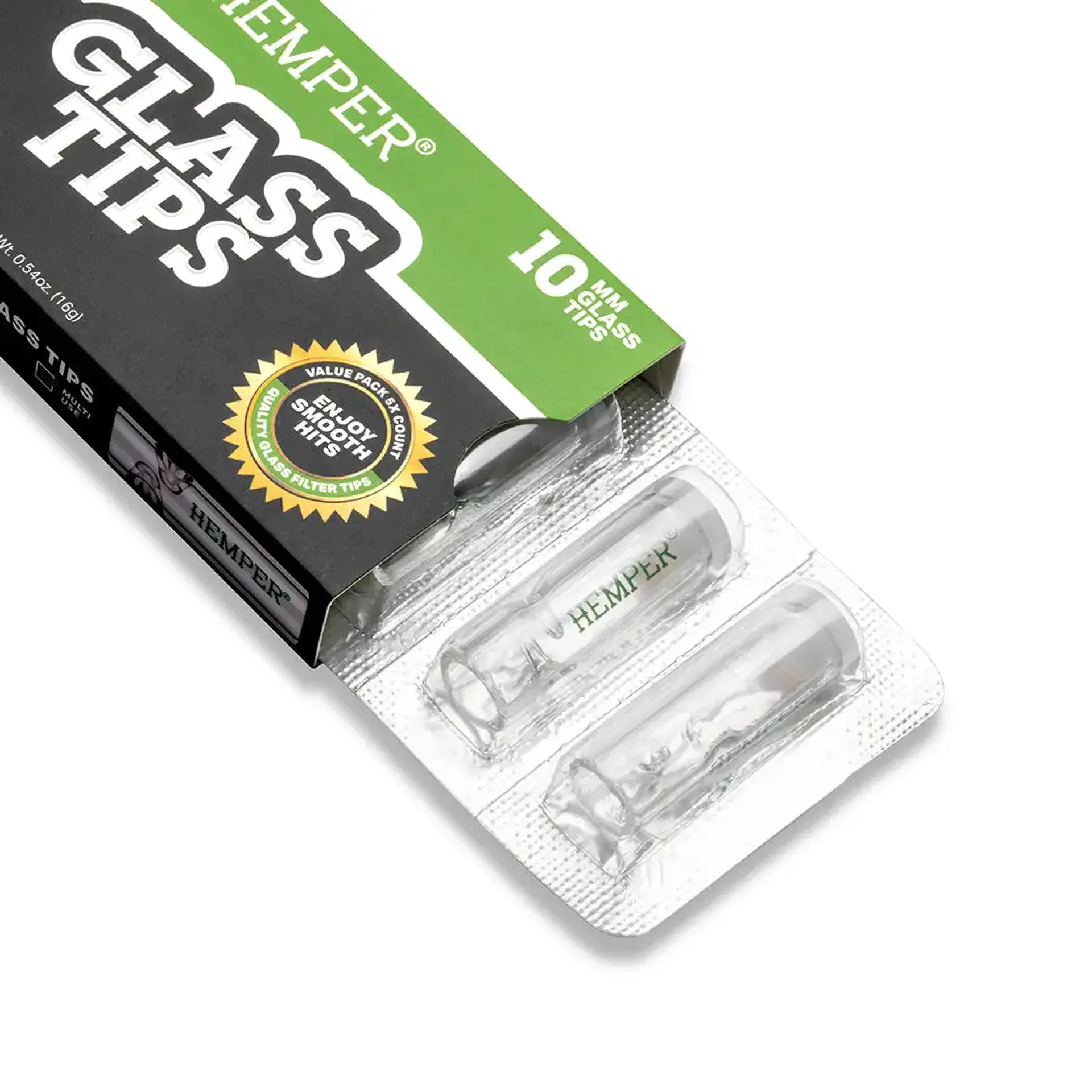 Hemper Boquillas De Vidrio 10mm 4